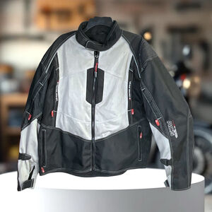 Sedici ACS Vented Air Cooled Armored Motorcycle Jacket Men 3XL (Missing Liner)